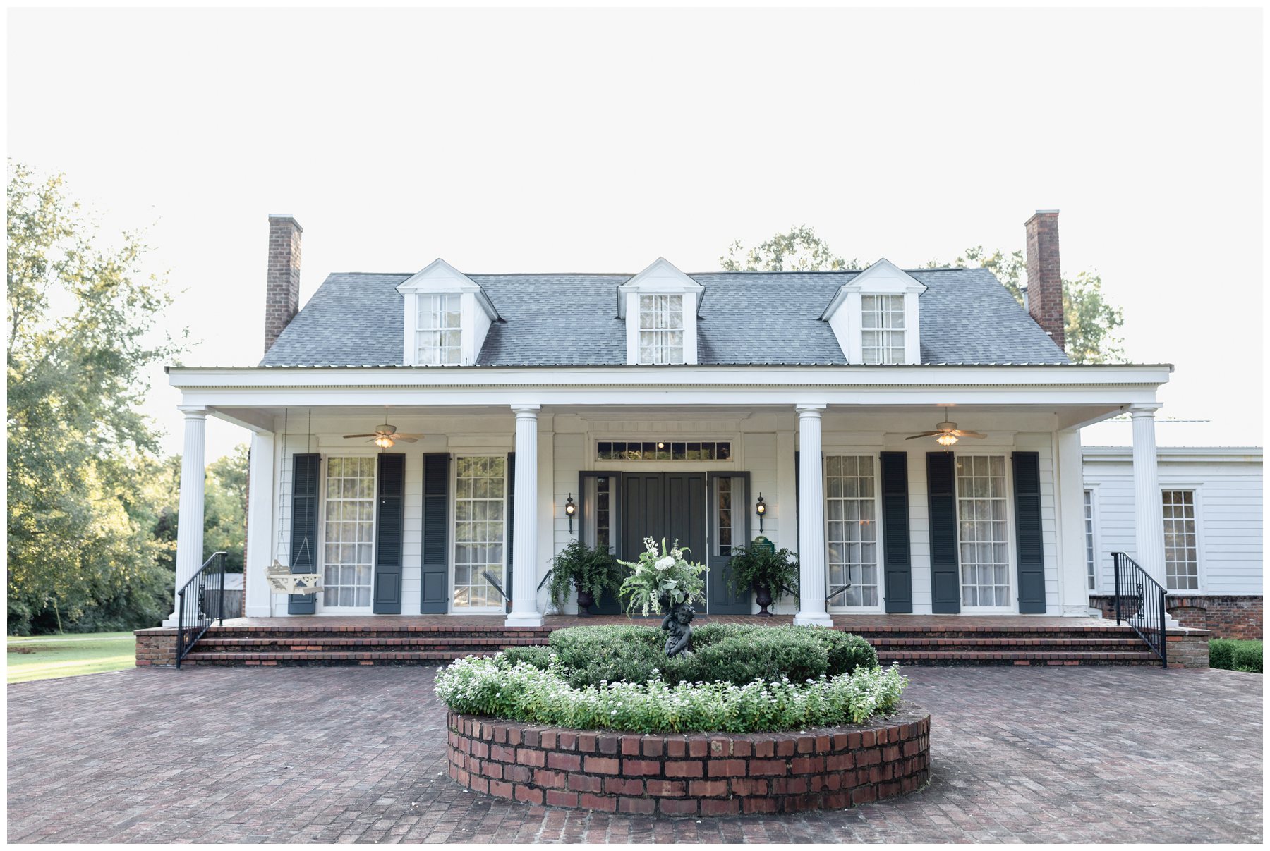 front of Merango House in Lowndesboro AL,